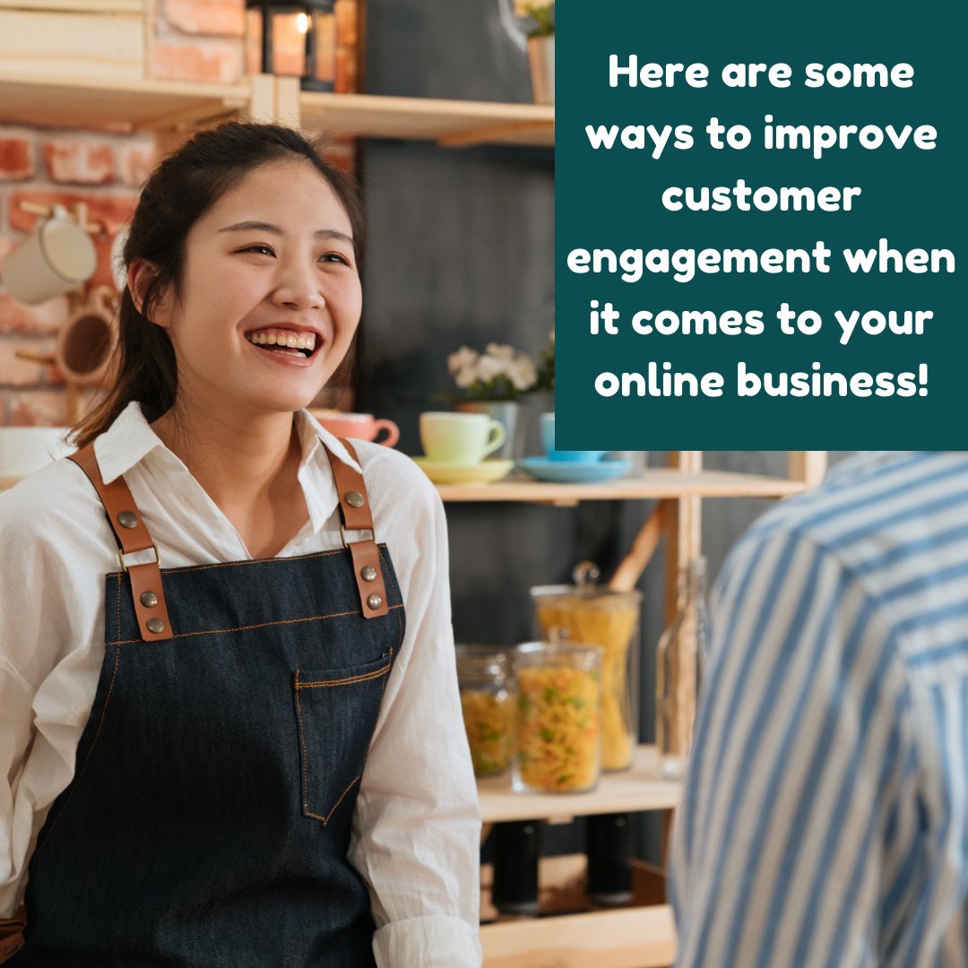 📷 Boost Customer Engagement: Fuel Your Online Success! 📷📷

Wondering how to amp up customer engagement for your online business? We've got you covered! 📷📷

Contact us!
#SmallBusinessBooster #CustomerEngagement #OnlineBusiness #DigitalMarketing #EngagementTips #BusinessGrowth