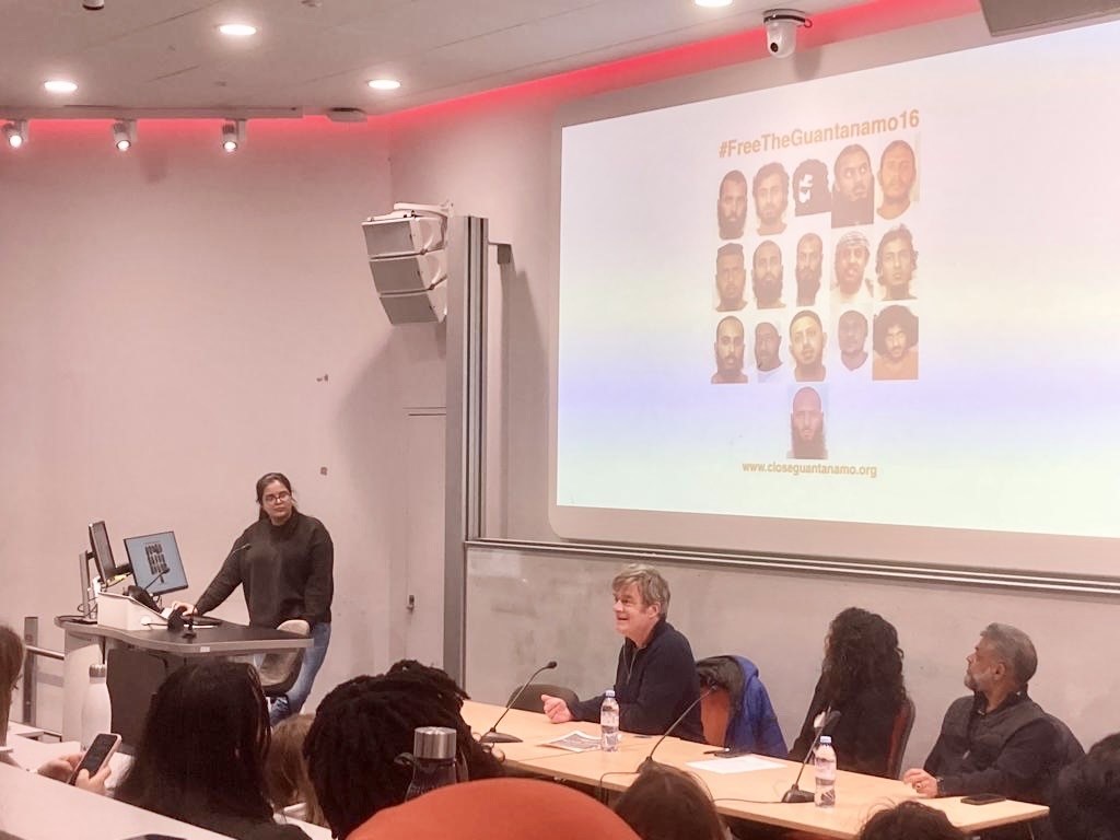 Thank you @Moazzam_Begg @GuantanamoAndy @MansoorAdayfi @deepa_driver for being part of this important and insightful event, and for reminding us of the injustice that is Guantanamo Bay. Video recording here: youtu.be/fCImpabV-RY