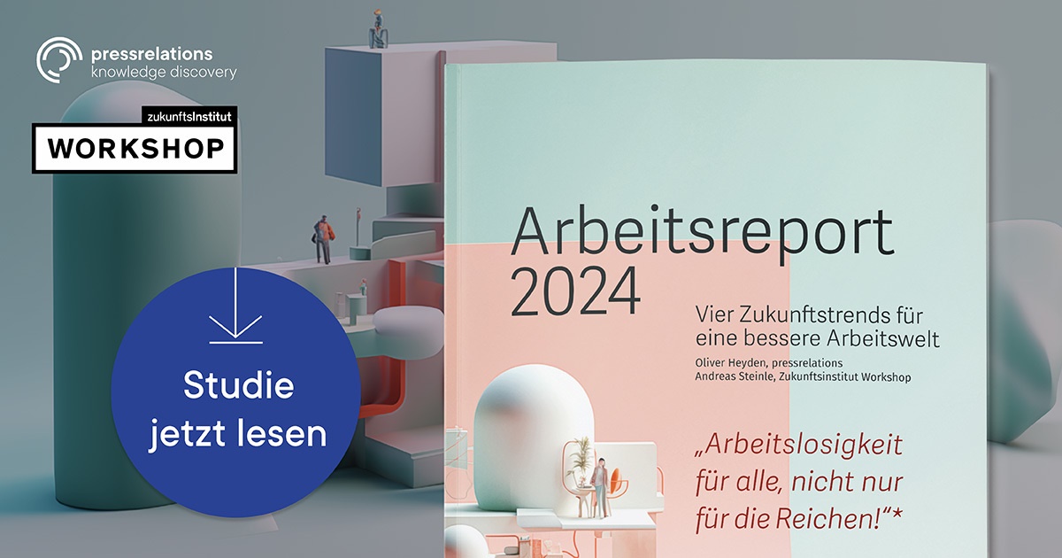 Tauche ein in die #Zukunft der #Arbeit! 🚀🌐 Der Arbeitsreport 2024 ist da und bietet spannende #Insights für die optimale Vorbereitung von Unternehmen auf die #Arbeitswelt von morgen. 🌟 

Jetzt downloaden 👇 pressrelations.news/ch_arbeitsrepo…

#arbeitsreport2024 #HR #kommunikation