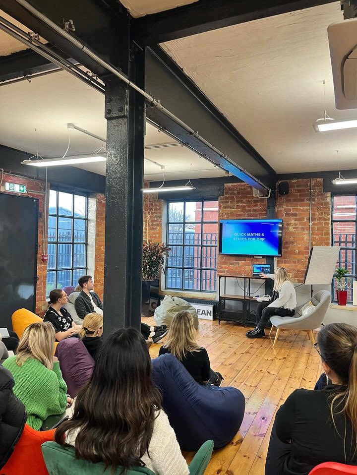 Delivered my first session at our quarterly training day last week. Happy to report I didn’t send anyone to sleep with my musings about maths and ethics