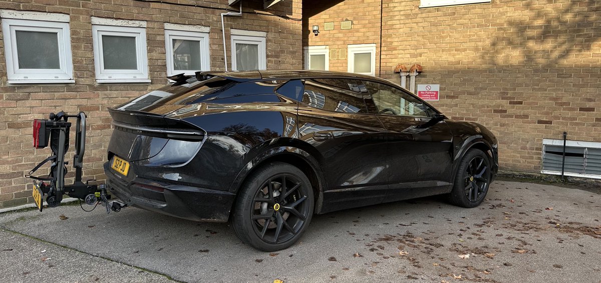 JamesColdwell's tweet image. The joy of being a #carnerd is the sheer delight of spotting a new model in the metal. I’m sure Colin Chapman wouldn’t have approved but I thought the new Lotus SUV thingy looked mega.