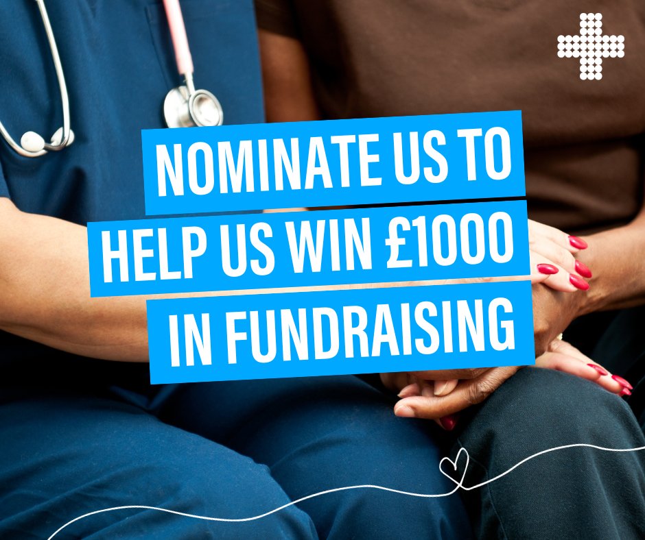Vote for us in the #MovementforGoodAwards! If you have a spare couple of minutes, we would really appreciate your vote! £1000 can go a long way to helping our brilliant healthcare workers! You can vote here: tinyurl.com/5bu46xrz Nominations are open until 23:59 on 17/12/23