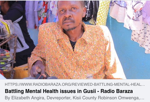 DTMAfrica's tweet photo. Dear #RBFan
What has your experience been with mental health?
Robinson and Rose from #KisiiCounty share their stories with #DevReoorter @ElizabethAngir1 https://t.co/QOFfqt4Krs
@Dommieyambo @rkowuor @vikesverkko #reportingonruralissues #MentalHealthMatters https://t.co/UTuaxSbY7J