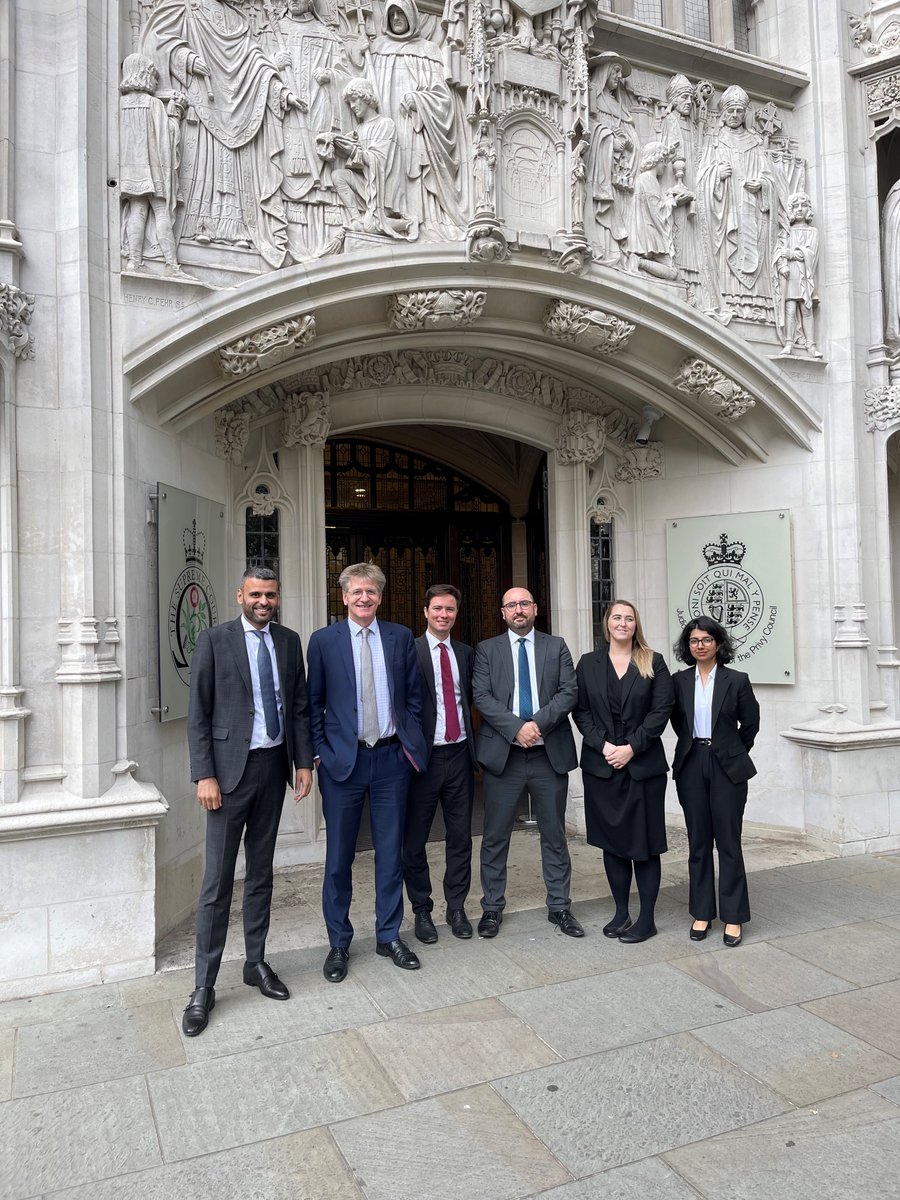 The <a href="/UKSupremeCourt/">UK Supreme Court</a> has today ruled in favour of our client involved in a dispute with tour operator TUI regarding the expert evidence to determine the cause of his severe gastric illness on holiday - <a href="/jatinderpaul_IM/">Jatinder Paul</a> led the successful legal team: bit.ly/49VkZfD