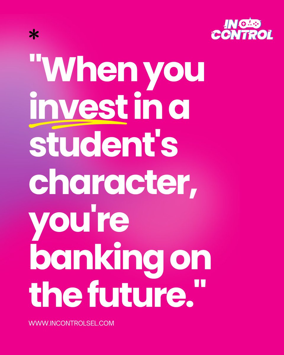 Invest in futures, cultivate character. 💰 #CharacterInvestment #FutureMinds