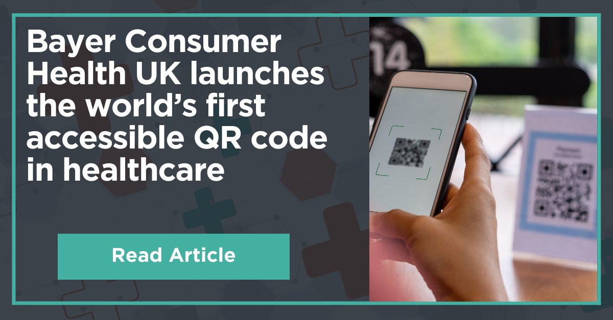 .<a href="/UKBayer/">Bayer UK</a>, in partnership with <a href="/ZapparApp/">Zappar</a>, has introduced a new Accessible QR code (AQR) on its Canescool Soothing Gel Cream product packaging to help those who are blind or partially sighted.

Access full article below:
intelligenthealth.tech/2023/11/27/bay…