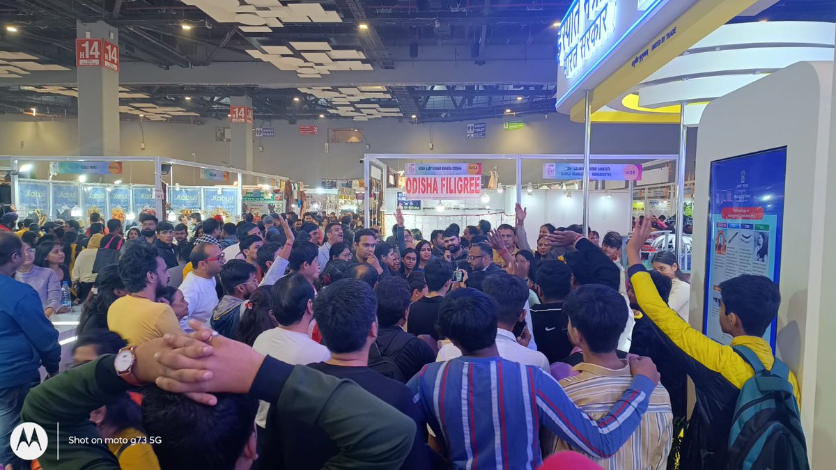 SteelMinIndia's tweet image. Check out the Ministry of Steel&apos;s pavilion at India International Trade Fair 2023 in New Delhi, Pragati Maidan! 

#IIFT2023 #MinistryofSteel #SteelInnovation #PragatiMaidan