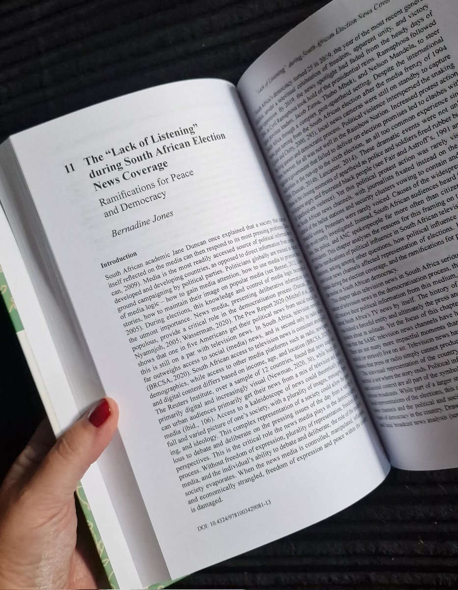 A lovely package arrived yesterday! Thanks <a href="/dan_omanga/">Duncan Omanga, PhD</a> <a href="/admire2mare/">Admire Mare</a> <a href="/MainyePam/">ACT</a> for this beautiful book. I'm honoured to share the pages with illustrious colleagues from across Africa. <a href="/NextGenAfrica/">SSRC's Next Gen Africa</a> <a href="/routledgebooks/">Routledge Books</a> <a href="/StirUni/">University of Stirling</a> <a href="/FilmandMediaUCT/">Film and Media (UCT)</a>