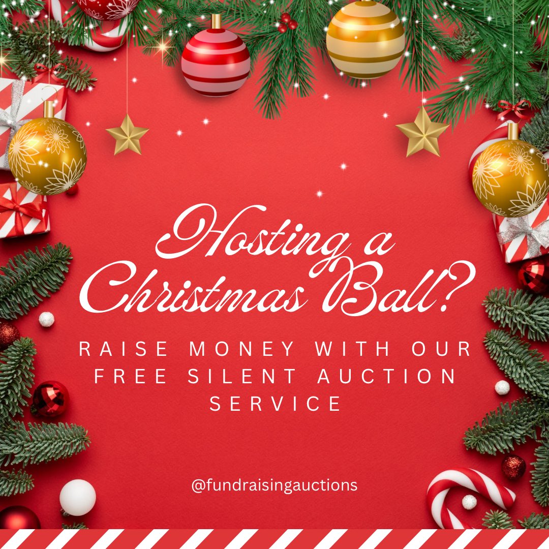 🎄HOSTING A CHRISTMAS BALL?🎄

Raise extra funds at your Christmas Ball with our FREE silent auction service. We have a fantastic range of auction auction and we’ll help you decide which lots will work best for your event!

Call us on 01273 311433 or send us a DM for more info!🎅🏻