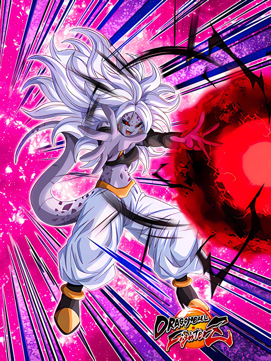 PHY] Android #21 (Transformed, Evil) 4K Artwork #DokkanBattle