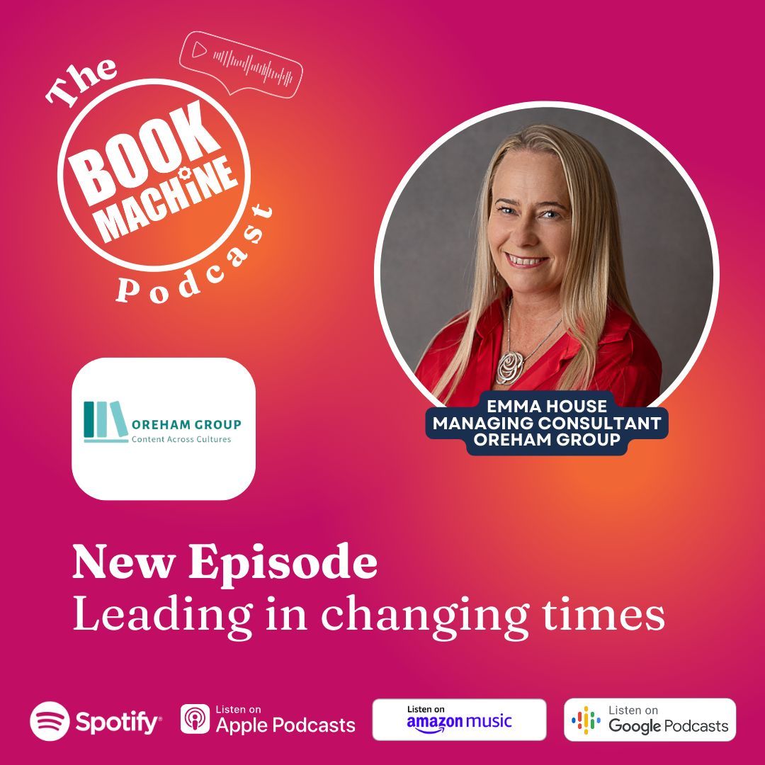 📢 In the latest episode of The BookMachine Podcast we spoke to @emmamhouse , Founder and Managing Consultant of The Oreham Group, all about her approach to leadership in a changing industry. Grab a cuppa and tune in: buff.ly/3N7828B