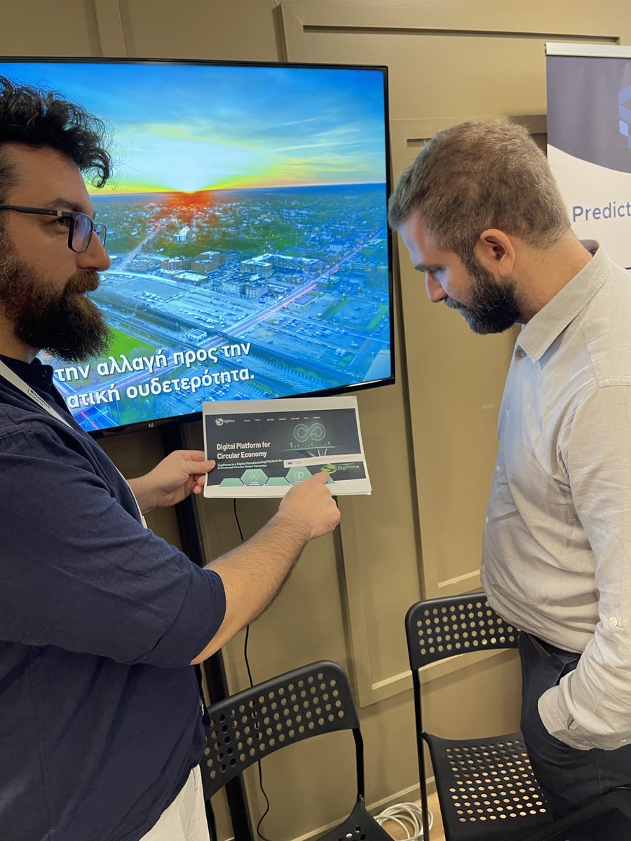 DigiPrime (@digiprime2) on Twitter photo đź”´Did you miss it?
<a href="/EngAtlantis/">ATLANTIS Engineering</a> participated in #16thMaintenanceForum with great success !
🙌An excellent opportunity to share insights into the transformative @DigiPrime project focused on Circular Economy.
More info: maintenance-forum.gr/#speakers
#predictivemaintenance #workshopday đź”´Did you miss it?
<a href="/EngAtlantis/">ATLANTIS Engineering</a> participated in #16thMaintenanceForum with great success !
🙌An excellent opportunity to share insights into the transformative @DigiPrime project focused on Circular Economy.
More info: maintenance-forum.gr/#speakers
#predictivemaintenance #workshopday