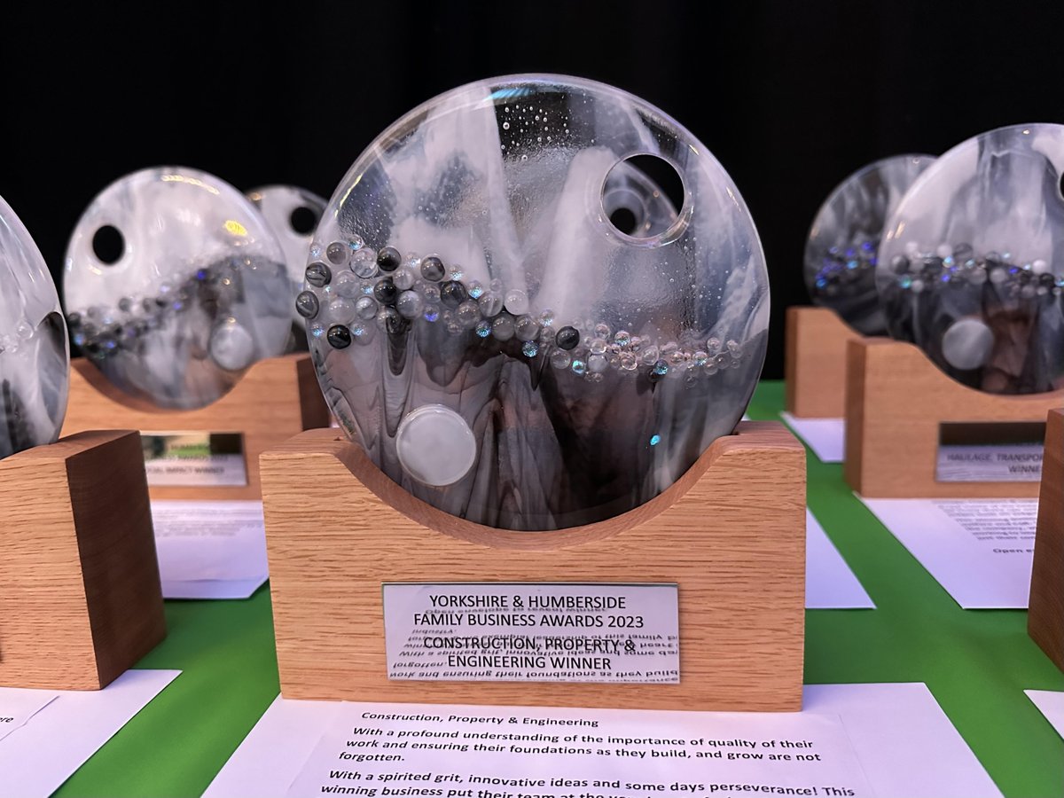 We were so thrilled to unveil our stunning handcrafted awards at our YHFBA 2023, they were made to honour the family businesses who have earned them. 🎉✨ These trophies are not just mere tokens of achievement; they are a testament to the dedication &amp; hard work of the winners!
