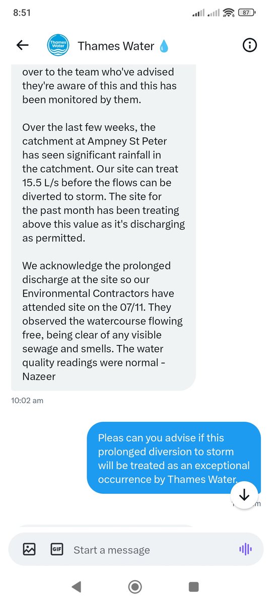 @SteveBackshall @thameswater @theriverstrust @RiverActionUK @BBOWT @WildMarlow1 @thameswater claimed their 800+ sewage release at #AmpneyStPeter, near the mouth of the Thames, was just fine as they checked and there was no smell or visible lumpy bits. Then the monitor counter mysteriously reset!