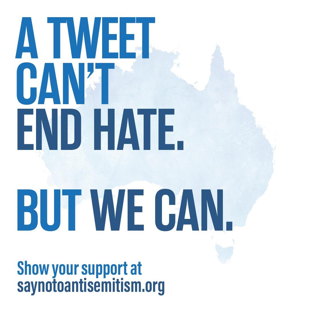We stand in support of the #saynotoantisemitism campaign developed and led by industry leaders, professionals, and former premiers of Australia. Let us stand up against antisemitism and racism today, to inspire a better future tomorrow. Learn more: saynotoantisemitism.org