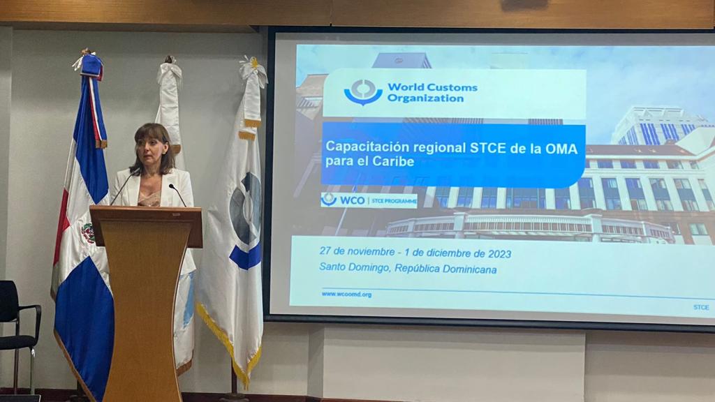 WCO_OMD's tweet image. The #STCEProgramme is holding a region training for the Caribbean to strengthen #customs role against illicit trafficking of #WMDs & related items in Santo Domingo. We thank the🇩🇴Dominican Rep. Customs for hosting & our donors CCF China, @CanadaFP, @GPWMDOfficial for the support.