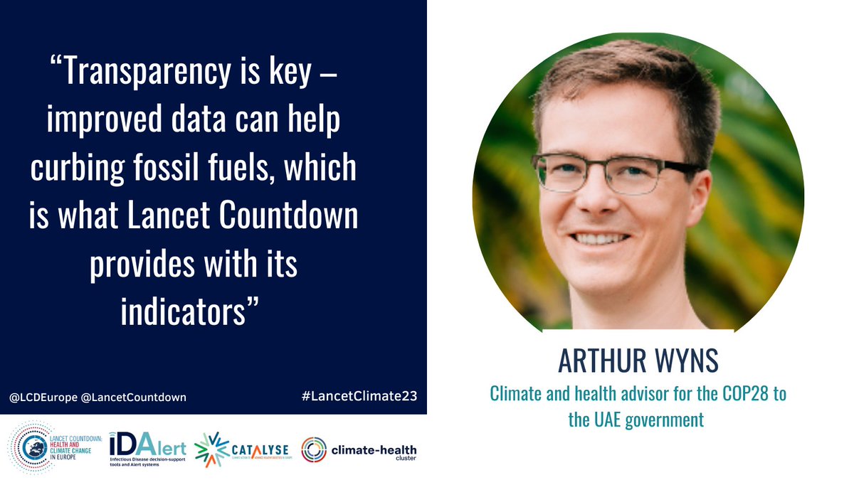 “Phasing out fossil fuel is number one public health measure” - @ArthurWyns during the European launch of the 2023 @LancetCountdown report. Read the full report here:📰 thelancet.com/journals/lance…