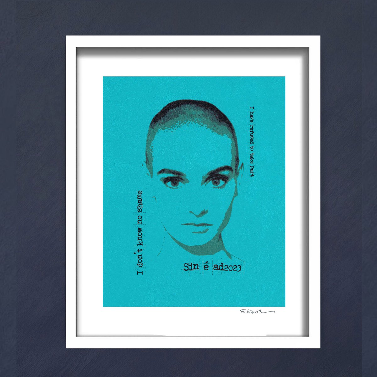 ‘Sin é’ is a limited edition print run of only 25 prints.