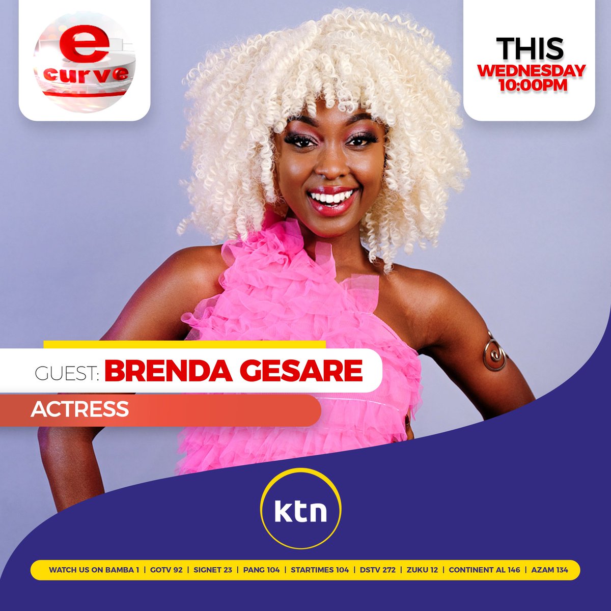 ktnhome_'s tweet image. If its Wednesday, you already know its time for #Ecurve right here on KTN Home with @MbathaLaura  @zaitun_ali and @GildaNaibei .. Tune in tonight at 10PM as we host &apos;The Pink Ladies&apos; cast.

Producer: @yustaseggy 

#KTNWelcomeHome