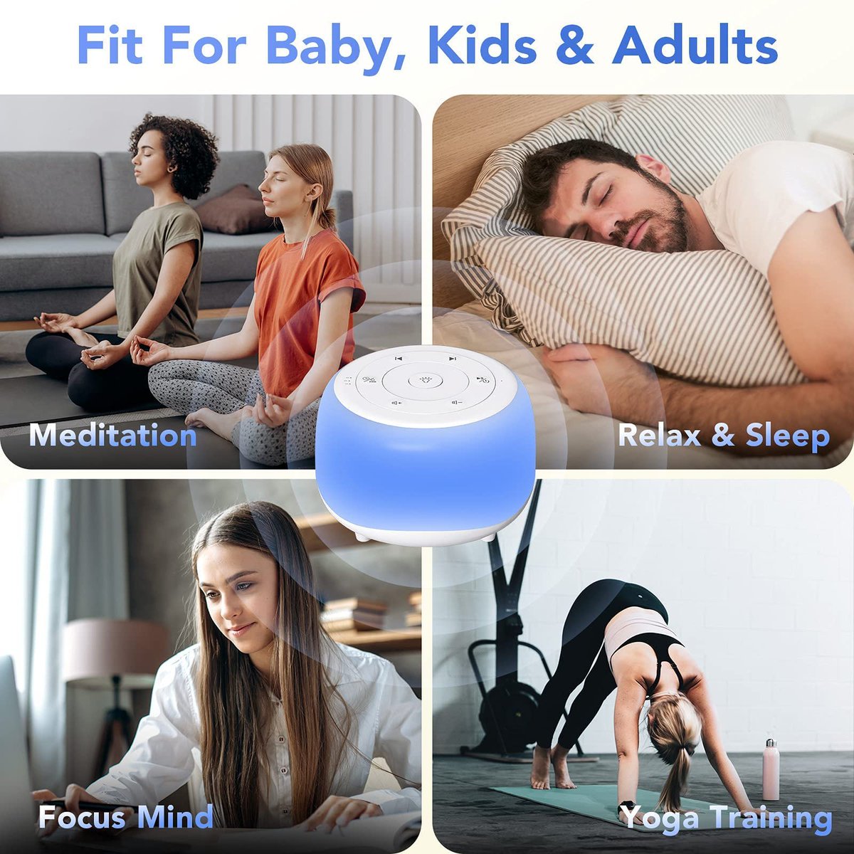 spowerbeauty's tweet image. Spowerbeauty white noise machine, lightweight portable design, 34 soothing sounds, 7 cozy night light, 3 times. Helper for mom and who with sleep disorder.🤱🧘🏻💤 Contact with ivy@spowertec.com for details.🤝
#spowerbeauty #whitenoisemachine #sleepmachine #soundmachine #babycare