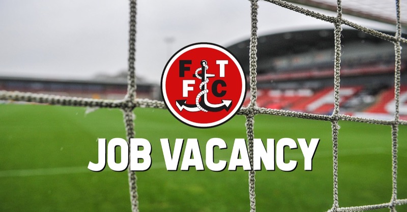 ftfc's tweet photo. Job Vacancy: First Team Data Analyst 📊

#ftfc have a new opportunity available for a highly driven and committed individual to undertake a role as First Team Data Analyst.

Tap the image below for full details 👇

#OnwardTogether