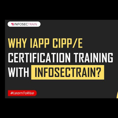 PriyanshaMadhw5's tweet image. Why IAPP CIPP/E Certification Training with Infosectrain?

Listen now: podcasters.spotify.com/pod/show/infos…

#CIPPECertification #DataPrivacyTraining #GDPRTraining #Infosectrain #IAPPPartner #EUDataProtection #DataProtectionCompliance #PrivacyExpert #infosectrain #learntorise