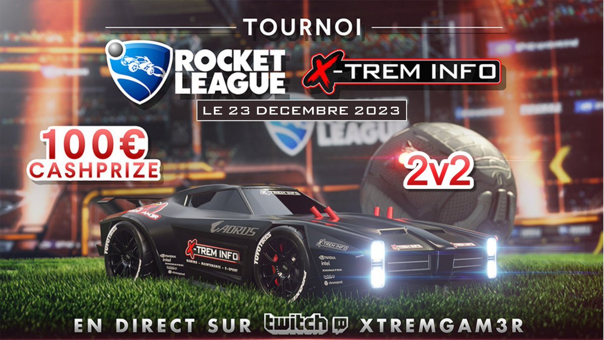 🚀 Notre tournoi en ligne 𝗥𝗼𝗰𝗸𝗲𝘁 𝗟𝗲𝗮𝗴𝘂𝗲 arrive à grands pas ! 🎮 Inscrivez-vous dès maintenant pour une compétition palpitante, des prix géniaux à gagner et passer un super moment avec une communauté passionnée. 🏆 👉🏻 𝗟𝗶𝗲𝗻 𝗱’𝗶𝗻𝘀𝗰𝗿𝗶𝗽𝘁𝗶𝗼𝗻 :…