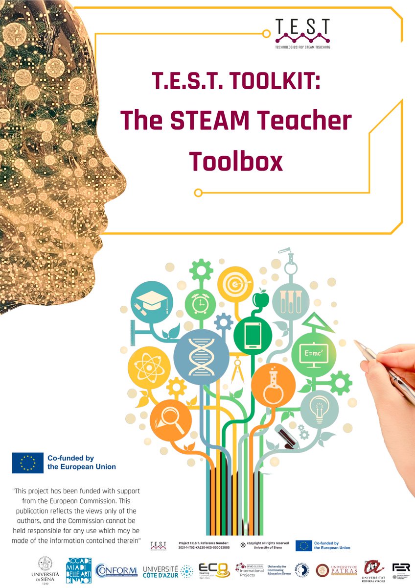 🤩 Here is the final version of T.E.S.T. TOOLKIT - The STEAM Teacher Toolbox!
🔧The Toolkit is the toolset of the Adaptive Teacher and is a guide to the devices useful for building a virtual laboratory⚙️
