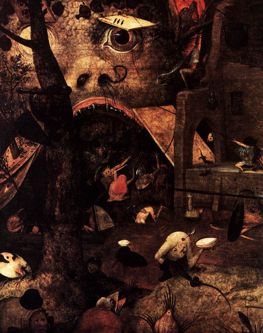 One of Bruegel's recent paintings of life under the Tories in contemporary Britain