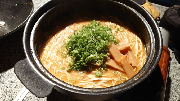 〆はラーメンで。 