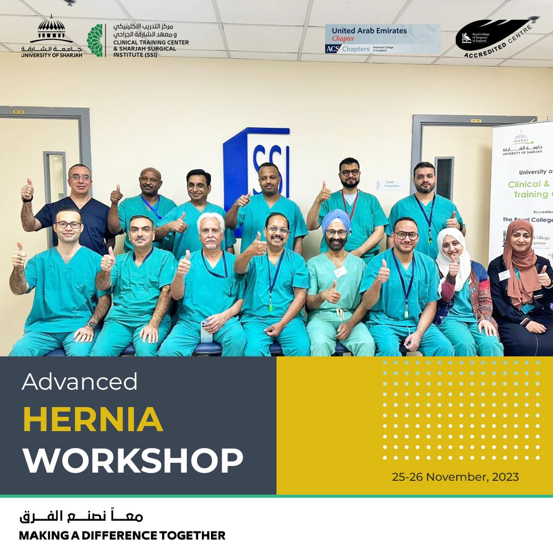 We successfully organized the Advanced Hernia Workshop on 25-26 November, 2023. We would like to thank all the participants and faculty for making it a success.
#herniacourse #herniaworkshop