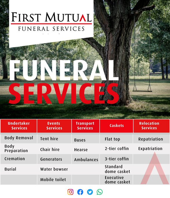 With First Mutual Funeral Services you can be assured that we take the utmost care of all of our customers. If ever you are in need, we are one call away. #WithYouForYou