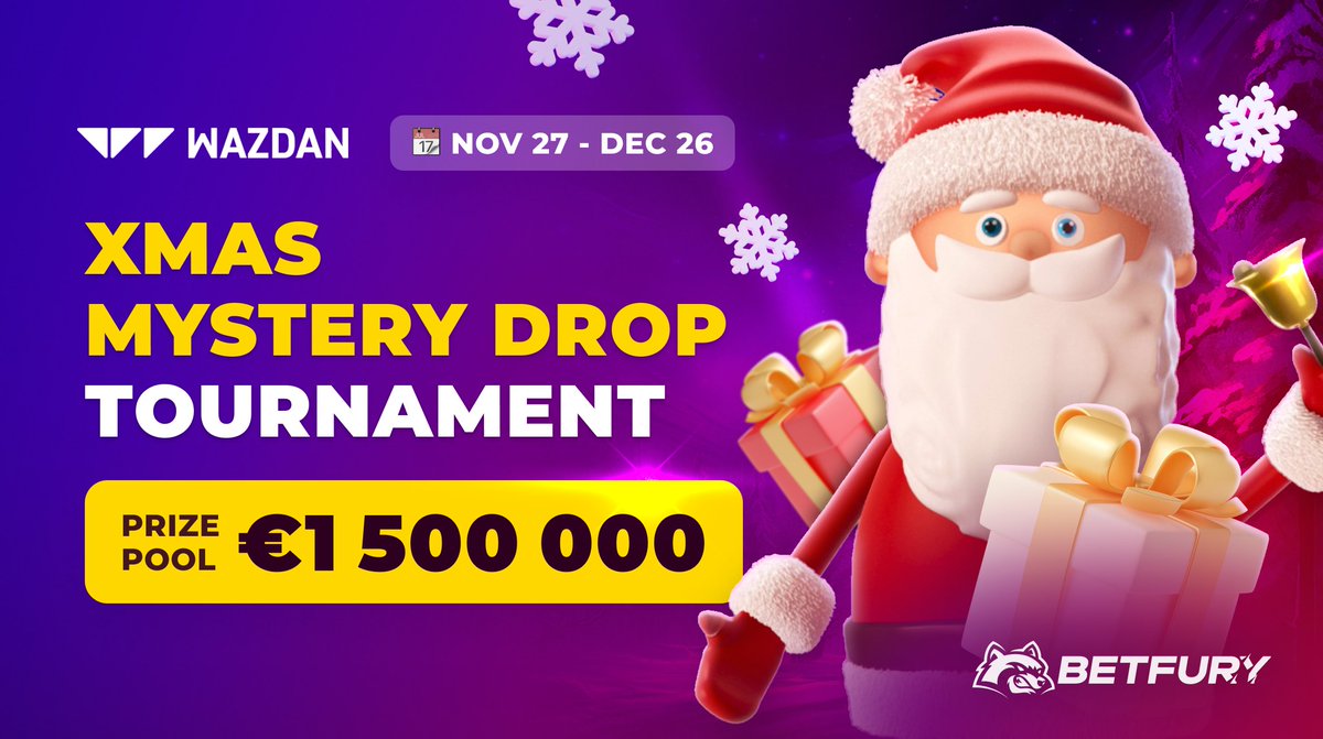 ❄️ Atrapa Drops #Misteriosos ❄️
Únete al torneo de 1 500 000 €
betfury.tv/Grab_Crypto

Wazdan trajo algo de magia✨
¡Juega a las #slots e intenta llevarte #crypto Drops por cada apuesta!

¿Has jugado a 
<a href="/WazdanGames/">Wazdan</a>
 ?
Escribe Sí/No en los comentarios