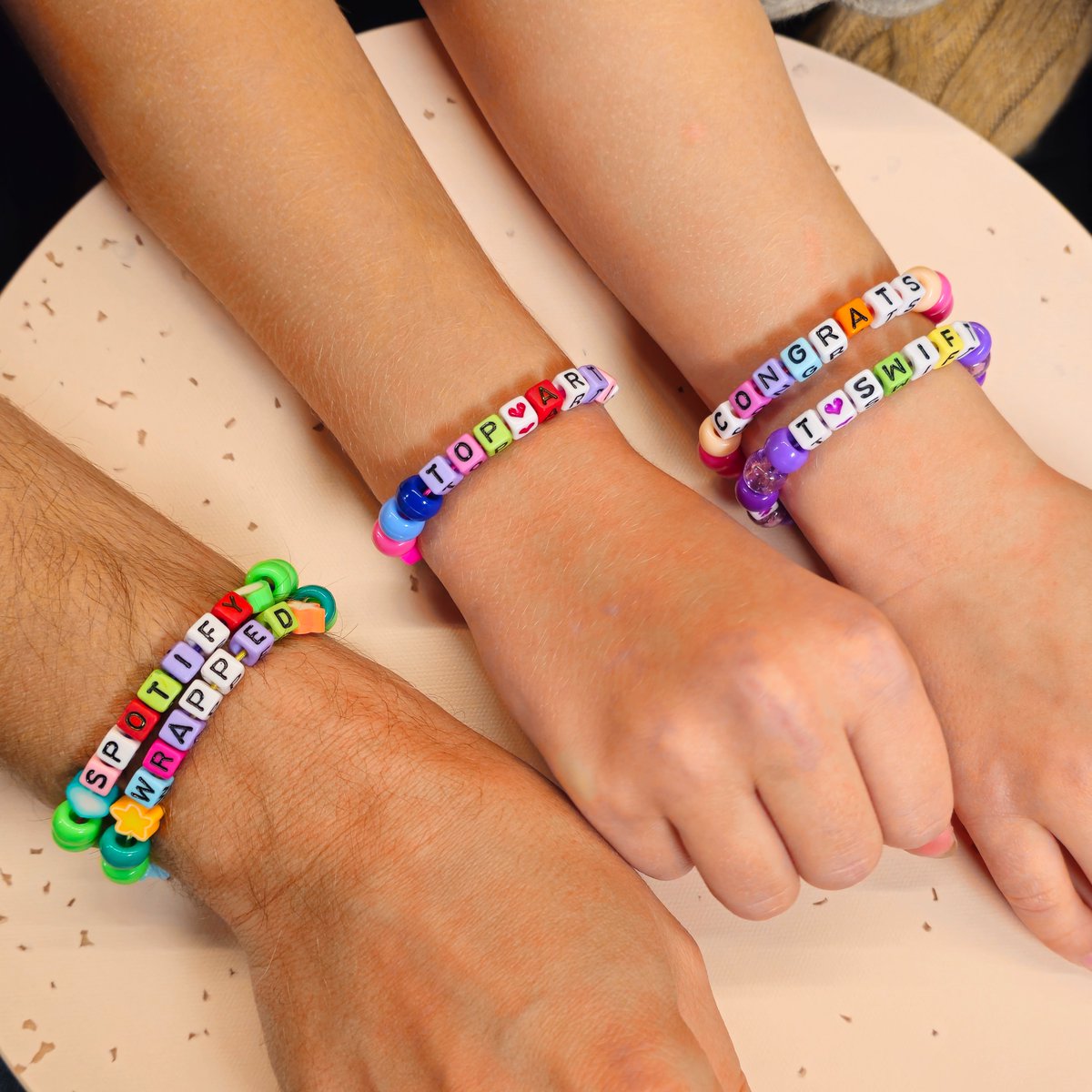 Congratulations to @Taylorswift13 on being Spotify Wrapped’s most-streamed artist of 2023, from me and my little Swifties! 🪩💎✨