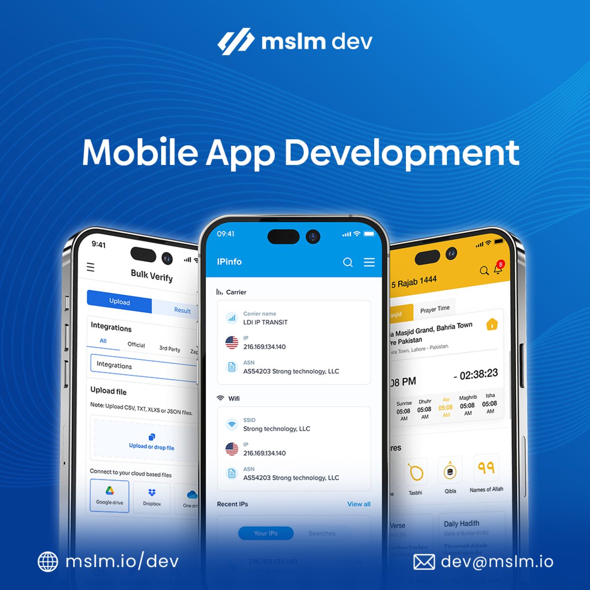 mslmdev's tweet photo. Mslm Dev has worked on large Android and iOS applications that are fully featured. We strive to deliver excellent quality on time.

Interested in learning more about us? Visit our website now!
https://t.co/jNukgq1JYN

#mslm #mslmdev #mobileappdevelopment https://t.co/U1EvMixnNP