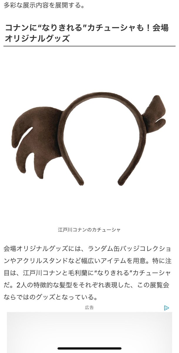 来年のコナン展行きたい！これは一体…