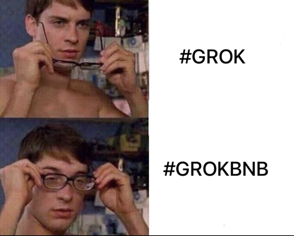 teamgrokbnb's tweet photo. #grokbnb is the next #grok
@grok_bnb https://t.co/N9WKqBax9w