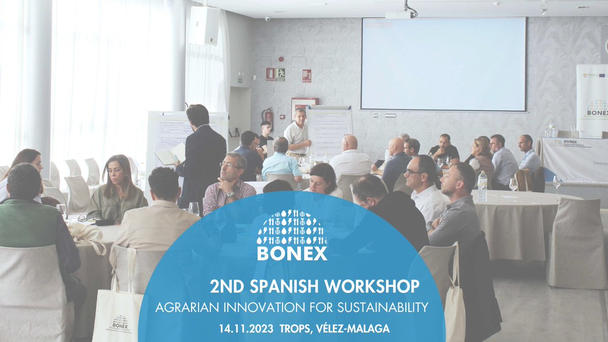 BONEX (@bonex_eu) on Twitter photo 📌NEW POST! <a href="/bioazul_spain/">BIOAZUL SL</a>, <a href="/Univcordoba/">Universidad Córdoba</a> and <a href="/ualmeria/">Universidad de Almería</a> celebrate the 2nd BONEX Workshop in La Axarquía (Spain).
Experts, researchers, farmers and stakeholders joined this event to together advance the use of #reclaimed water in #Axarquia.
More info ➡️ cutt.ly/CwOz85VG 📌NEW POST! <a href="/bioazul_spain/">BIOAZUL SL</a>, <a href="/Univcordoba/">Universidad Córdoba</a> and <a href="/ualmeria/">Universidad de Almería</a> celebrate the 2nd BONEX Workshop in La Axarquía (Spain).
Experts, researchers, farmers and stakeholders joined this event to together advance the use of #reclaimed water in #Axarquia.
More info ➡️ cutt.ly/CwOz85VG