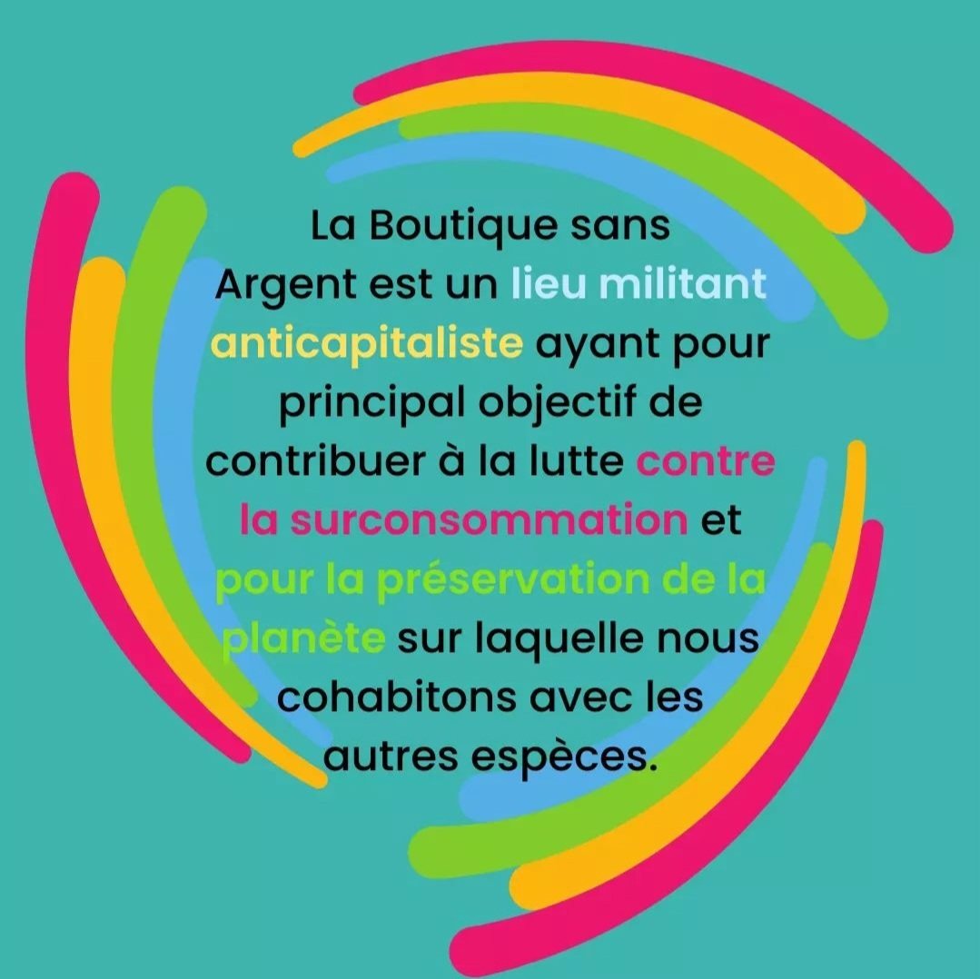 Nous serons exceptionnellement fermés aujourd'hui par manque de bénévoles. 
Vous avez des disponibilités et souhaitez vous investir dans une association militante, eco-citoyenne et anticapitaliste ? Venez rencontrer l'équipe 🙂
Nous vous retrouverons vendredi de 14h à 18h