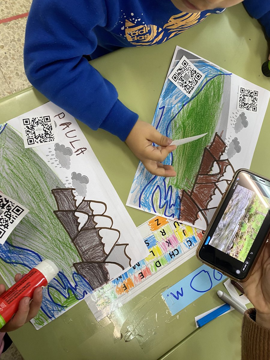 HospitalCruz's tweet photo. JUGANDO CON CÓDIGOS QR… Buscamos los sonidos del agua y los colocamos en su sitio… ���👏👏👏👏💧💧💧💧#agua #ExperienciasQueMolan #CodigosQR #CentrosEducacyl #TICs @educacyl @cfiezamora @CompDigEdu_ZaBe @crfptic @CSFPJCYL https://t.co/voCbTzFn8g