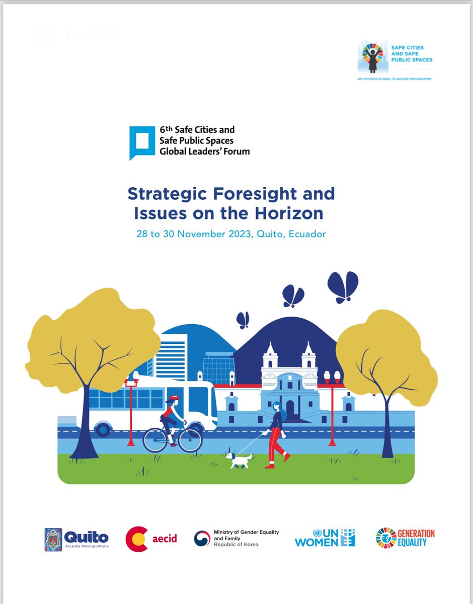 <a href="/rbarberet/">Rosemary Barberet</a> Sheetal Ranjan, and I are pleased to be invited speakers at the 6th Safe Cities and Safe Public Spaces Global Leaders’ Forum in Quito, Ecuador. <a href="/ascdic/">@ascdic</a> <a href="/ASCFemCrim/">ASC Division on Feminist Criminology(formerly DWC)</a> <a href="/WrldSocVictim/">World Society of Victimology</a> <a href="/ISUResearch/">Research at ISU</a> <a href="/ISUSciTech/">Applied Sci & Tech</a> <a href="/ISUWGSS/">ISU Women's, Gender, and Sexuality Studies</a>