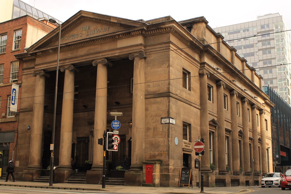 We’re so pleased to share that the Portico Library has been awarded a #NationalLottery @heritagefunduk grant to develop plans to:

transform the unique historic library into an accessible &amp; sustainable space for arts, books, food, learning +more for all. A lift is on the horizon!