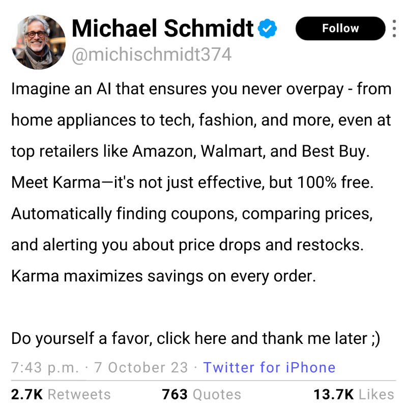 karma_shopping's tweet photo. This Amazon shopping hack is like Prime Day on steroids.
