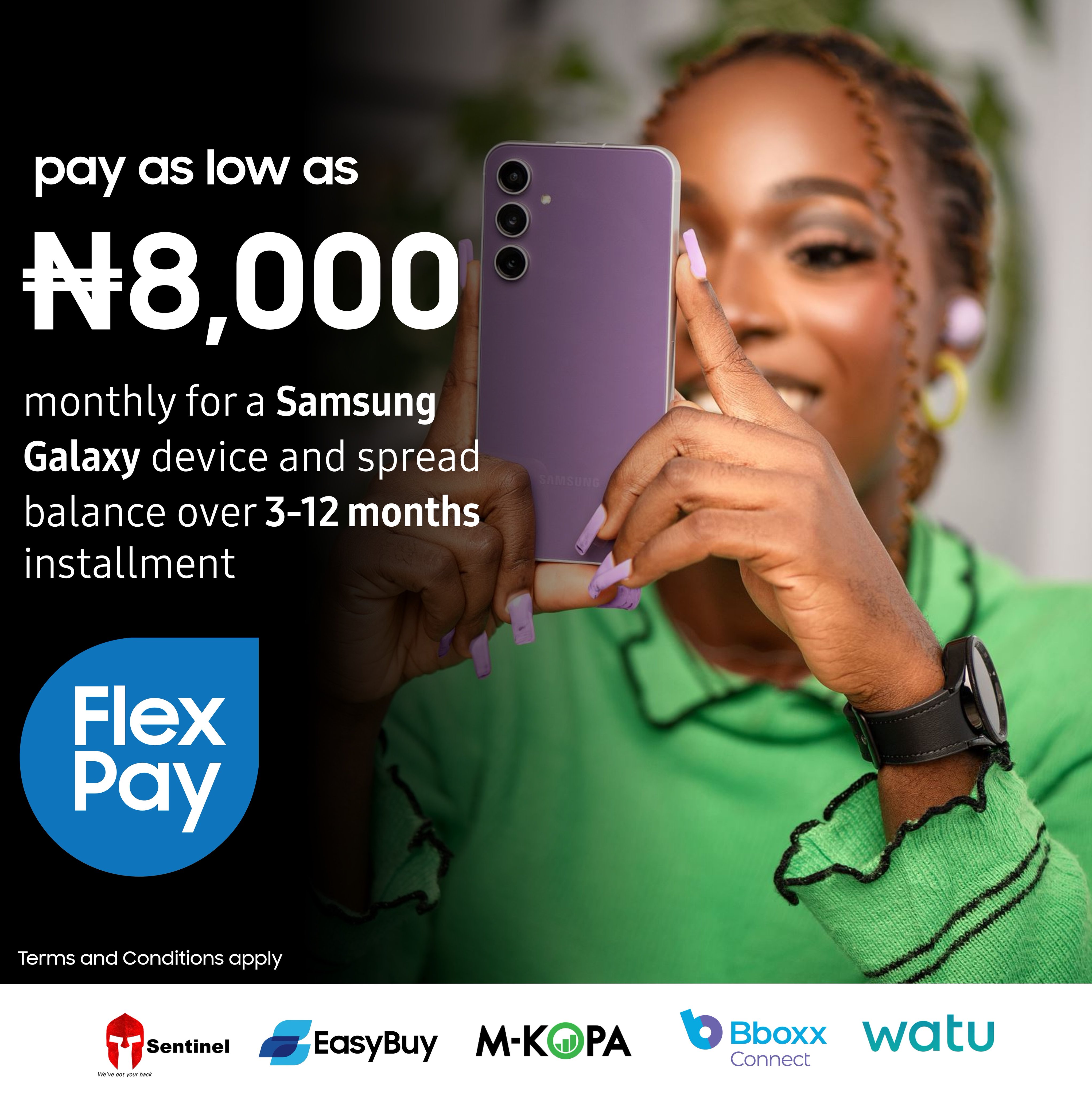 Samsung gear shop pay monthly