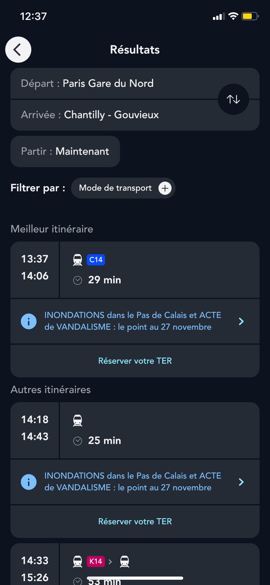 Solekx's tweet photo. @TERHDF @SNCFConnect Merci ! Je rencontre le même problème sur l’application 😫 https://t.co/0TxNEedvtB
