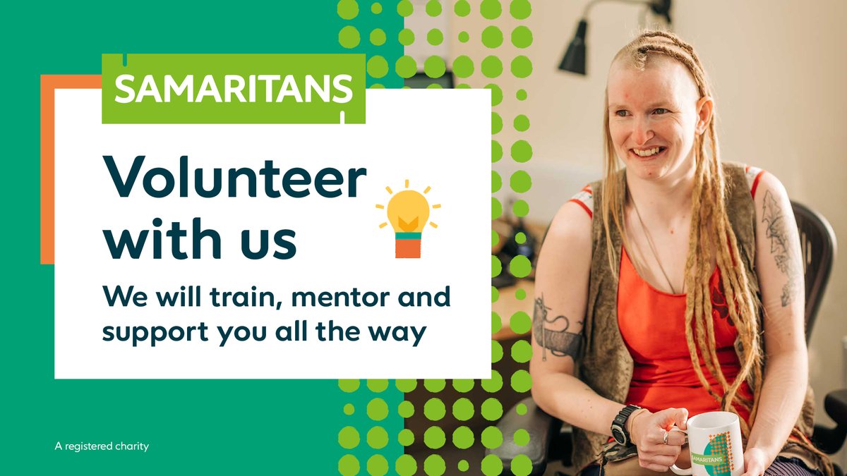 Are you interested in volunteering at Bury Samaritans? There are lots of ways you can volunteer, it all depends on your strengths, the areas you’re interested in, and how much time you’ve got to give. Upcoming information sessions are now on our website: t.ly/qprJD💚