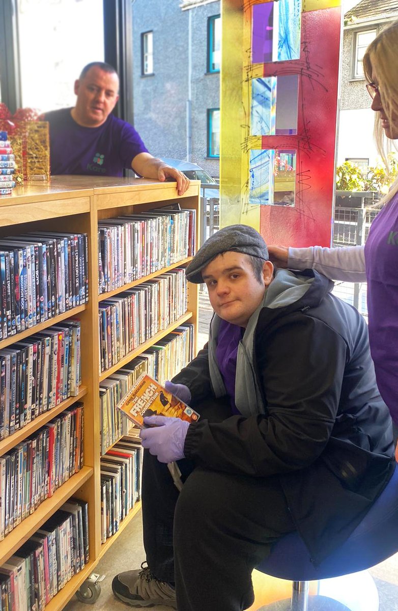 💜More #KildareDisabilityWeek activities at the community library in Kildare Town!📚

Many thanks to the @KildareLibrary staff for the very warm welcome and for taking the time to show us all of the accessible services they provide. We'll be back again soon!

#PurpleLights23