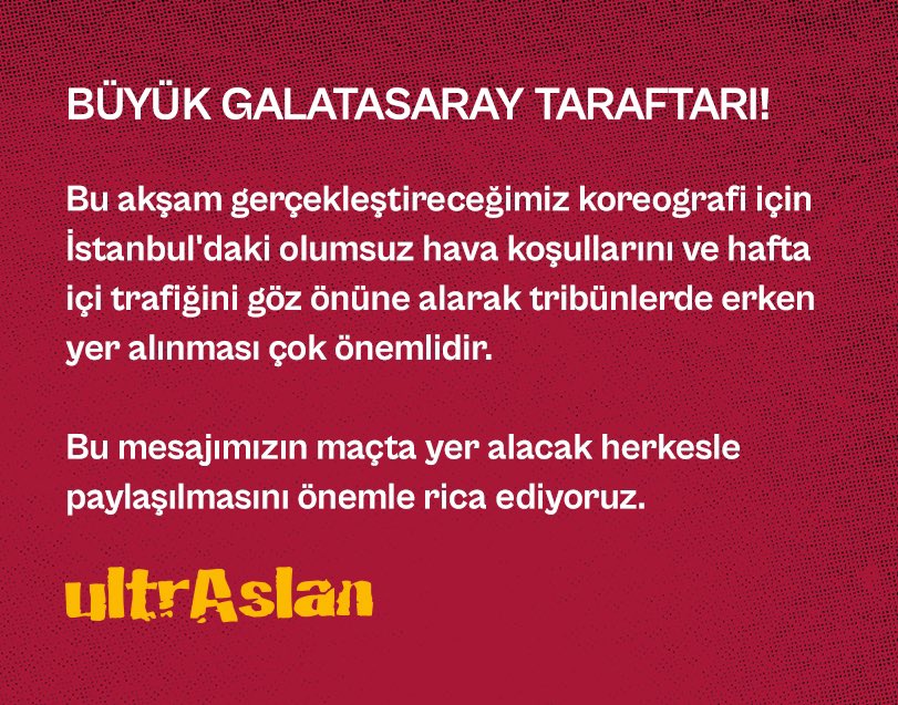 ultrAslan's tweet photo. ℹ️ Önemli! https://t.co/RD1BIc3wcy