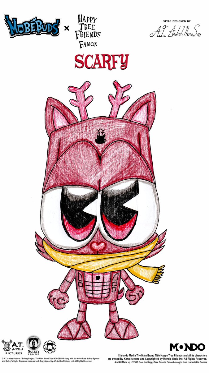 ATAndreiThomas's tweet photo. #HappyTreeFriends​ #Mobebuds​ #ATAndreiThomas​ #Drawing​ #Speedart #Speeddrawing #MobebudsxHappyTreeFriends​ #htfoc #htffan #HTFScarfy #Scarfy       

Here is the Finishing picture of HTF Fanon: Scarfy in Mobebuds Style https://t.co/KraQbsHK2Q