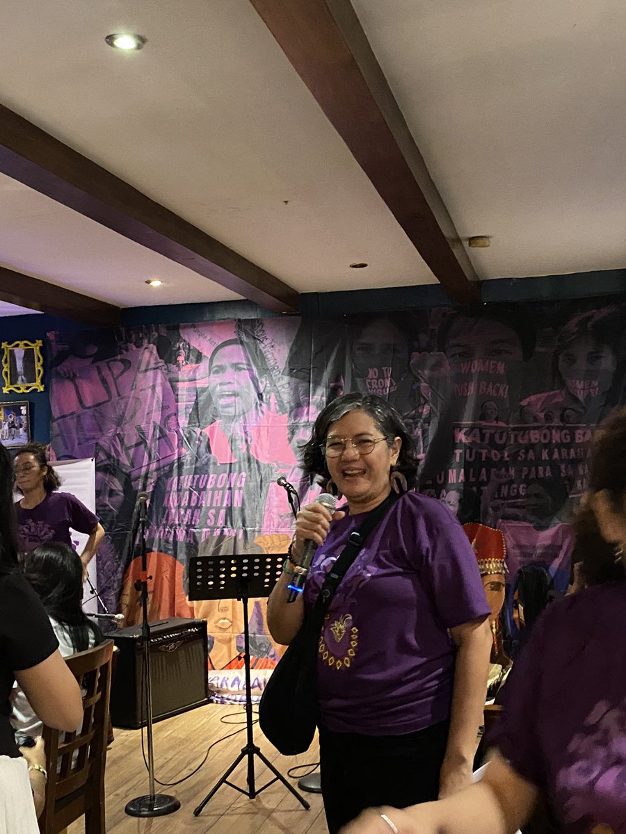 Indigenous women's rights group LILAK holds “RESISTers Night” event, featuring various cultural performances on Wednesday, November 29, in Tomas Morato, Quezon City.

LILAK celebrates its 10th anniversary in time of International Women Human Rights Defenders Day. #CourageON